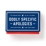 Oddly Specific Apologies Cards