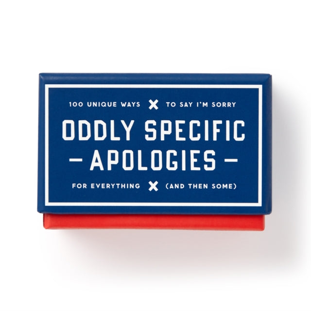 Oddly Specific Apologies Cards