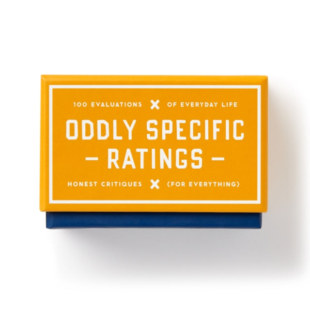 Oddly Specific Ratings Cards