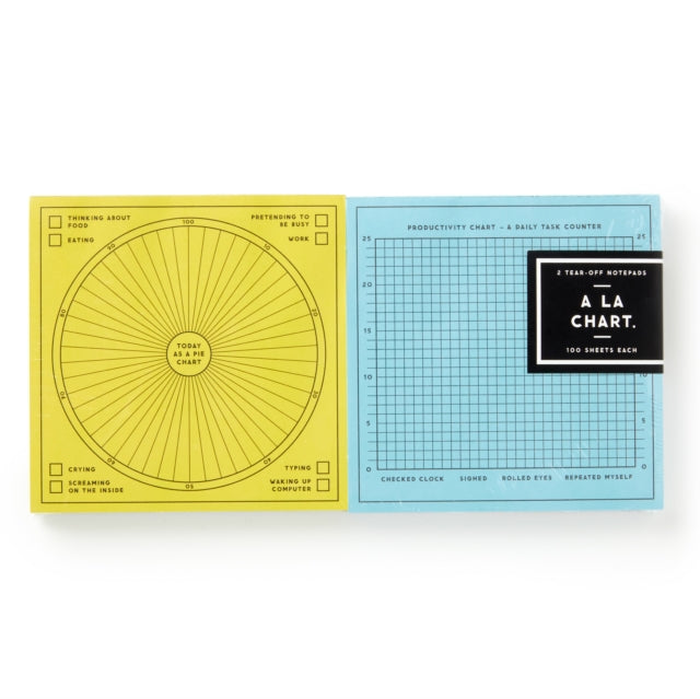 La Chart Notepad Set Of 2