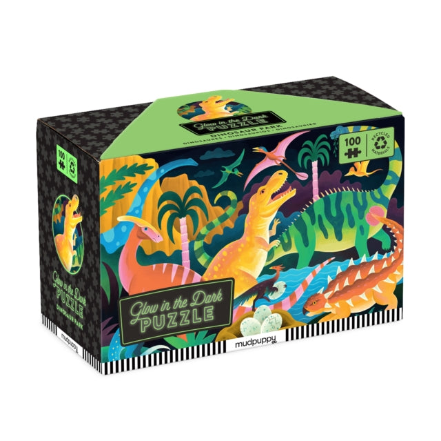 Dinosaur Park 100 Piece Glow In The Dark