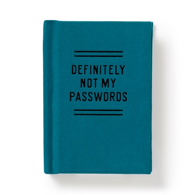 Definitely Not My Passwords Diary