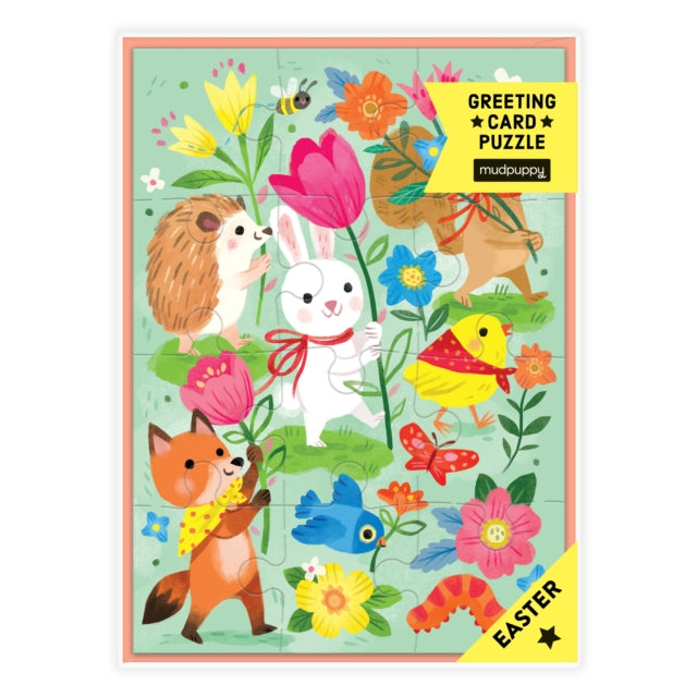 Hoppy Easter Greeting Card Puzzle