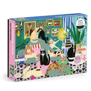 Glamour Cats 1000 Piece Puzzle By Galison
