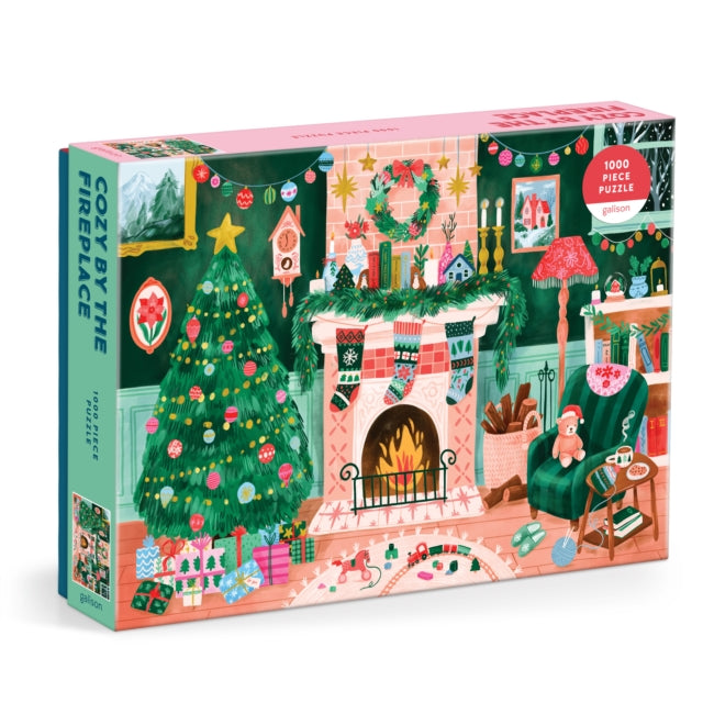 Cozy By The Fireplace 1000pc Pzl