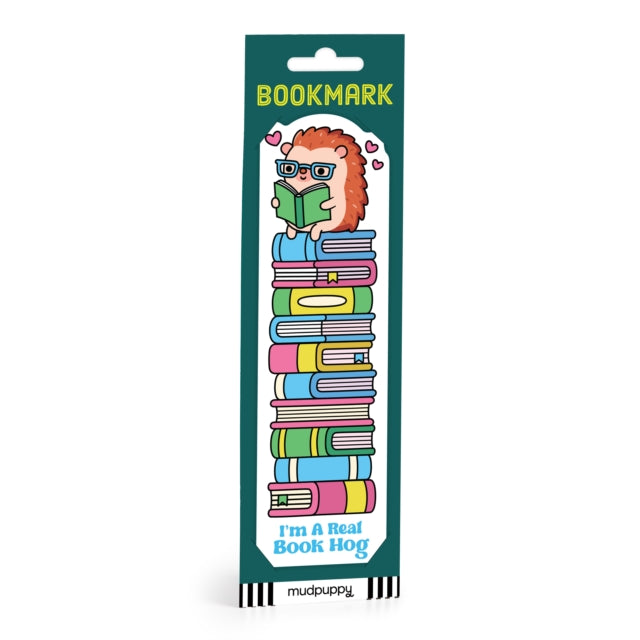 Book Hog Bookmark By Mudpuppy