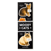 Moody Cats Magnetic Bookmark Set By Brass Monkey