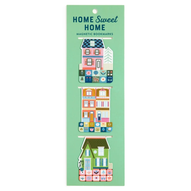 Home Sweet Home Magnetic Bookmarks By Galison