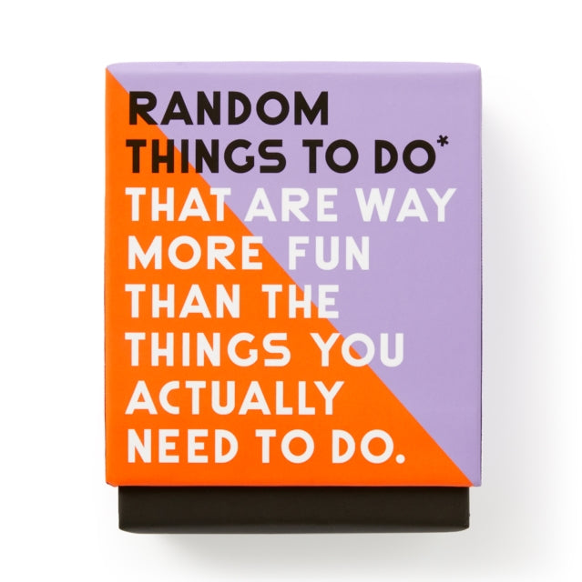 Random Things To Do Box By Brass Monkey  Brass