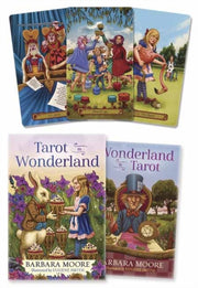 Tarot In Wonderland Book & Cards By Moore,barbara