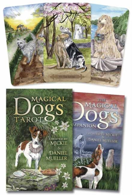 Magical Dogs Tarot Book & Deck Boxed Kit