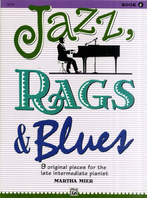 Jazz Rags Blues Book 4 Piano By Mier, Martha