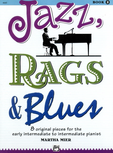 Jazz Rags Blues Book 2 Piano By Mier, Martha
