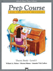 Alfred Prep Course Theory Book Level F By Palmer, Willard A