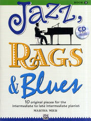 Jazz Rags & Blues Bk 3 Grade 3 Bk & Cd