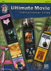 Ultimate Movie Inst Solos Vc With Cd By Various