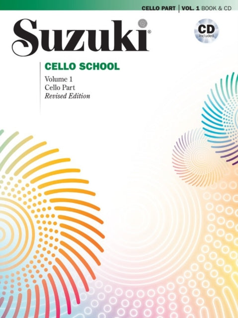Suzuki Cello School Vol1 Book And Cd By Suzuki, Shinichi