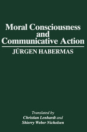 Moral Consciousness And Communicative Ac By Habermas, Jurgen