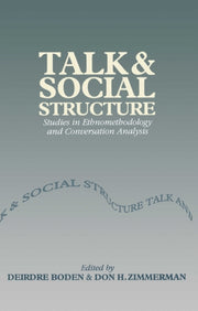 Talk And Social Structure