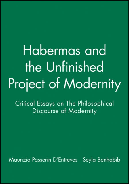 Habermas And The Unfinished Project Of