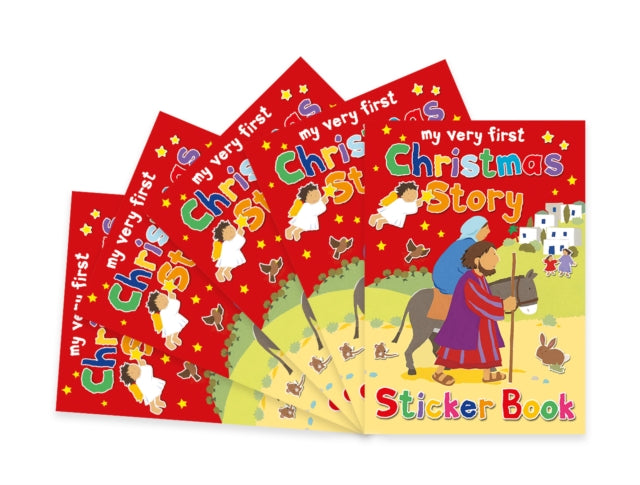 Christmas Story Sticker Book 5 Pk