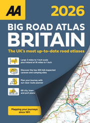 Aa Big Road Atlas Britain 2026 Spiral By Aa Publishing