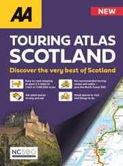 Aa Touring Atlas Scotland Spiral By Aa Publishing
