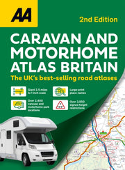 Caravan & Motorhome Atlas Britain Spiral By Aa Publishing