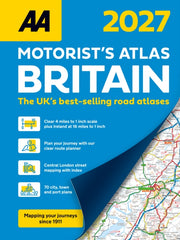 Motorists Atlas Britain 2027 Spiral By Aa Publishing