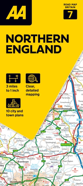 Northern England Road Map