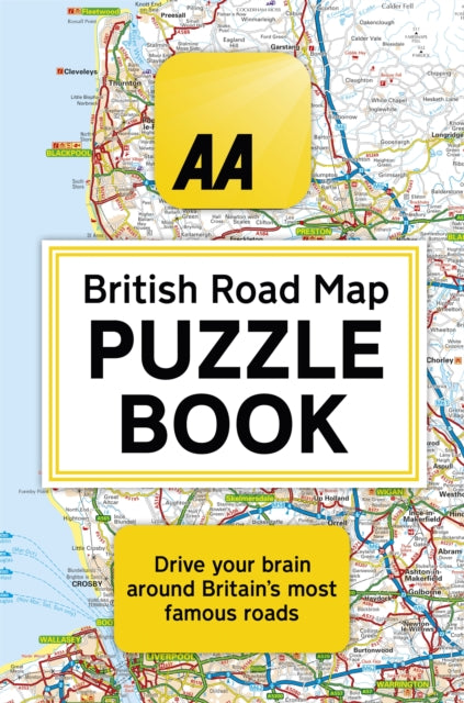 Aa British Road Map Puzzle Book