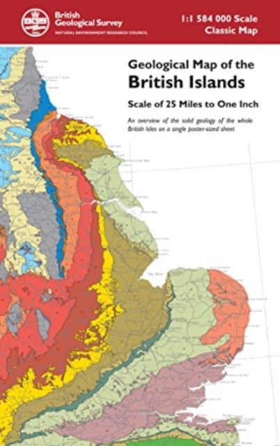 Geological Map Of British Islands Folded By <![cdata[]]>