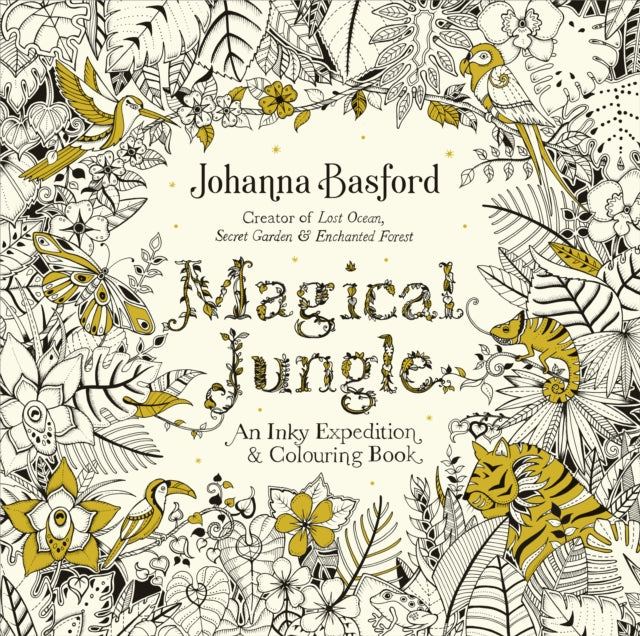 Magical Jungle Colouring Book