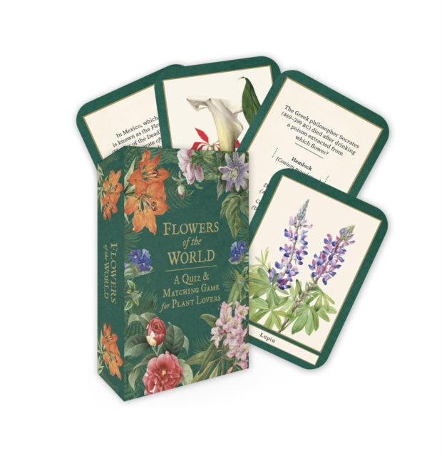 Flowers Of The World Card & Quiz Game By Cowell, Chester