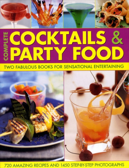 Cocktails & Party Food 2 Book Set