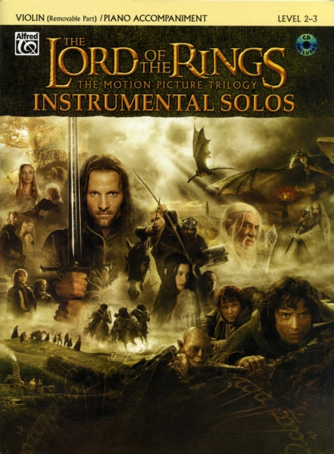 Lord Of The Rings The Violin With Cd By Shore, Howard