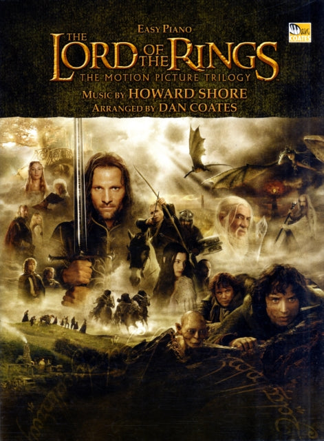 Lord Of The Rings Trilogy Easy Piano By Shore, Howard