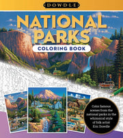 National Parks Colouring Book Vol 1 By Dowdle, Eric
