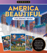 America The Beautiful Colouring Bk Vol 4 By Dowdle, Eric
