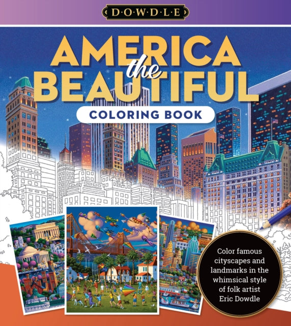 America The Beautiful Colouring Bk Vol 4
