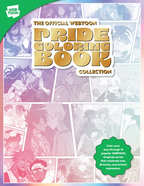 Official Webtoon Pride Coloring Book Col