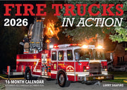 Fire Trucks In Action Calendar 2026