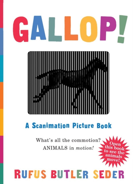 Gallop Scanimation Book