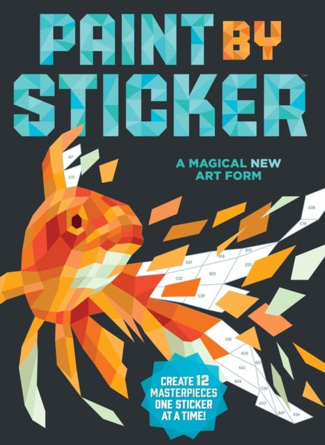 Paint By Sticker Colouring Book