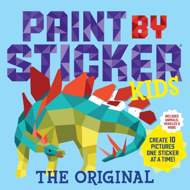Paint By Sticker Kids Colouring Book