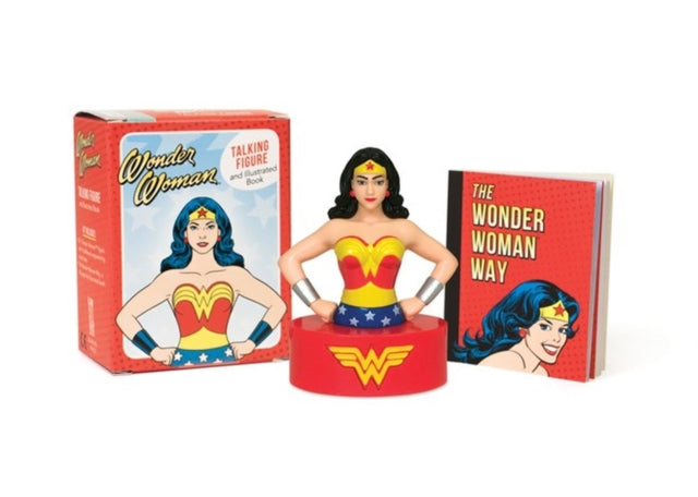 Wonder Woman Talking Figure And Book By <![cdata[]]>