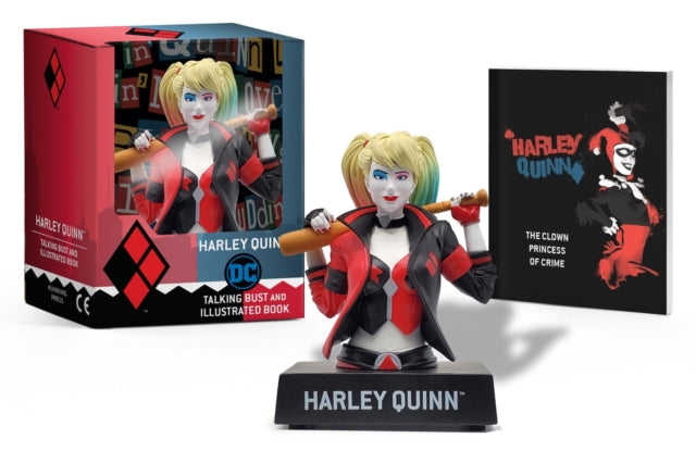 Harley Quinn Talking Figure & Illustrate