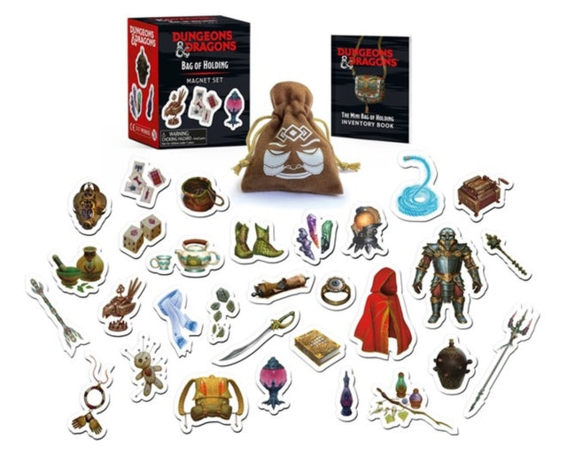 Dungeons Dragons Bag Of Holding Magnet S By Dinon, Brenna