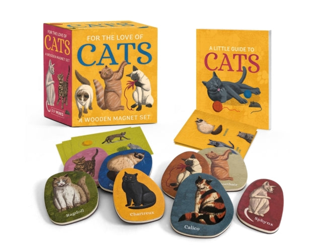 For The Love Of Cats A Wooden Magnet S By Eliza Berkowitz