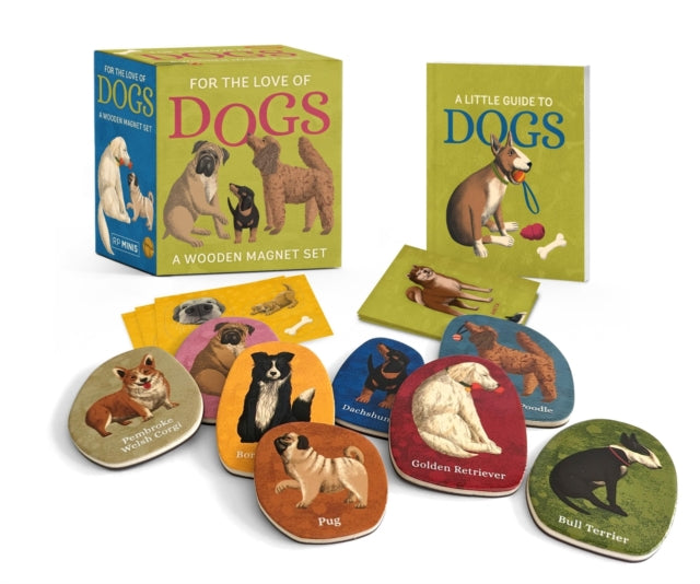 For The Love Of Dogs A Wooden Magnet S By Meg Freitag